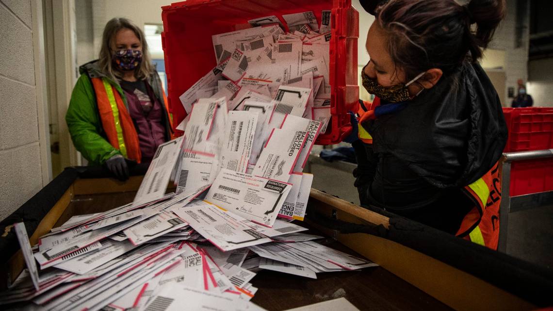 APTOPIXElection2020OregonVoting